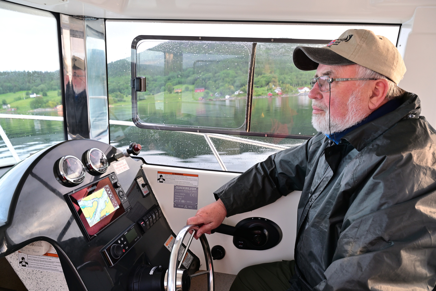 Dietmar im Führerstand