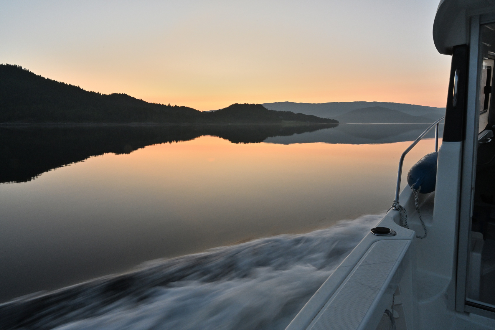 Spiegelglattes Wasser