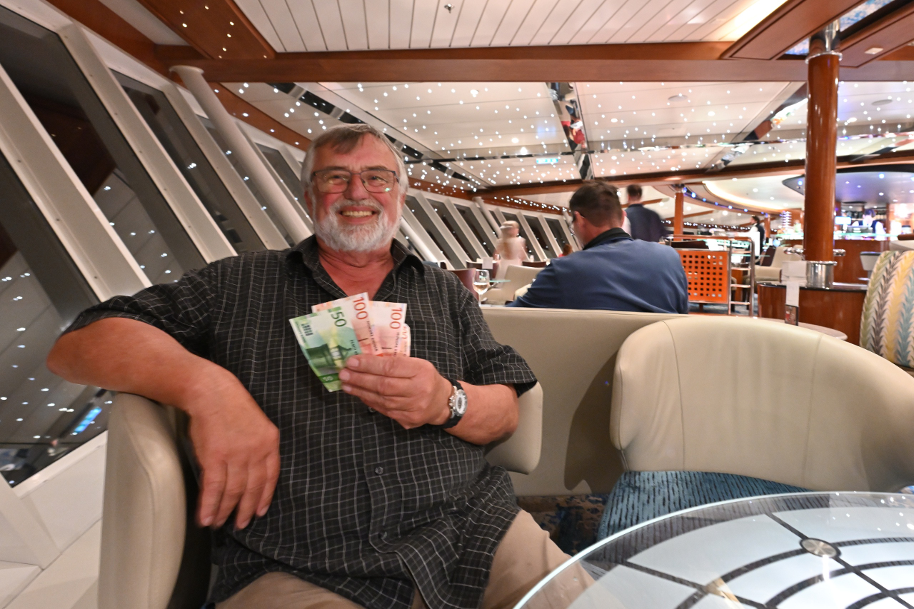 Der glückliche Gewinner Dietmar