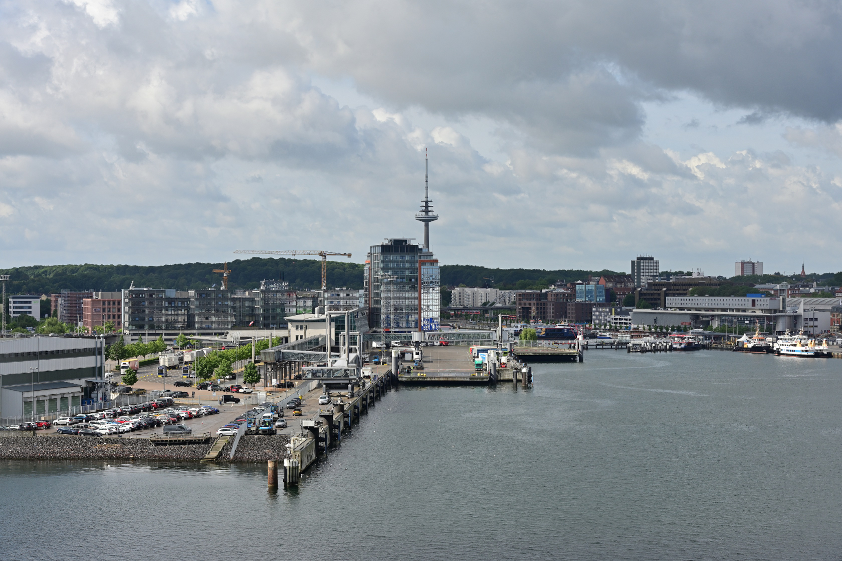 Kurz vor dem Anlegen