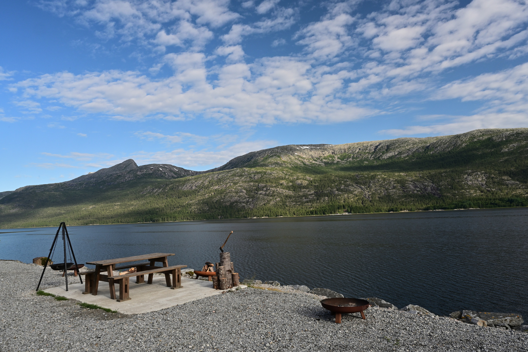 Ein sonniger letzter Tag in Terråk