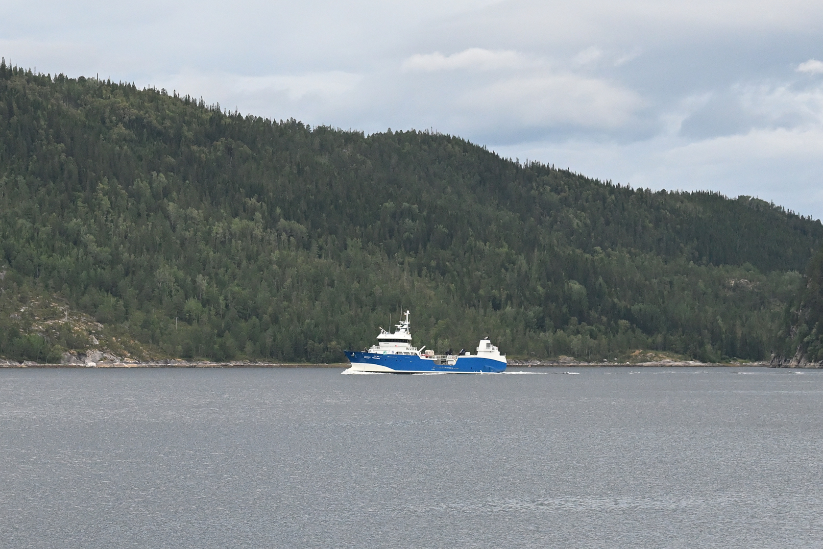 Ein Linienschiff vor Terråk