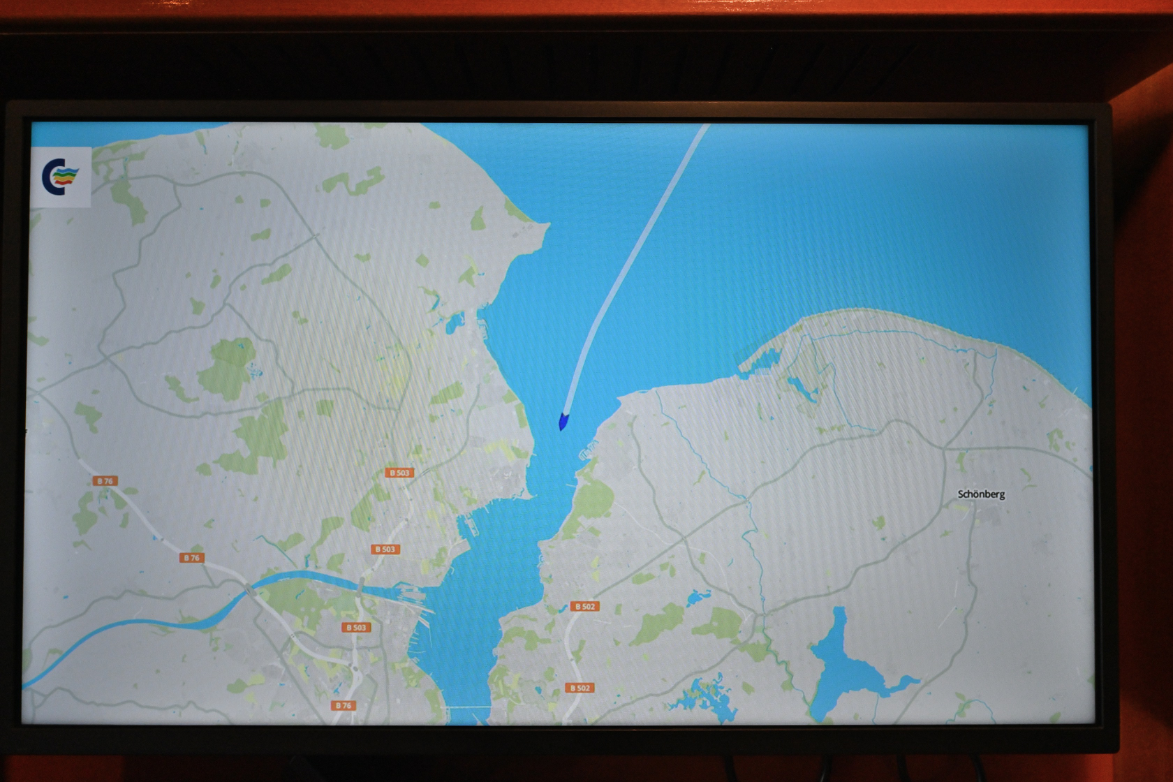 Einfahrt in die Kieler Förde