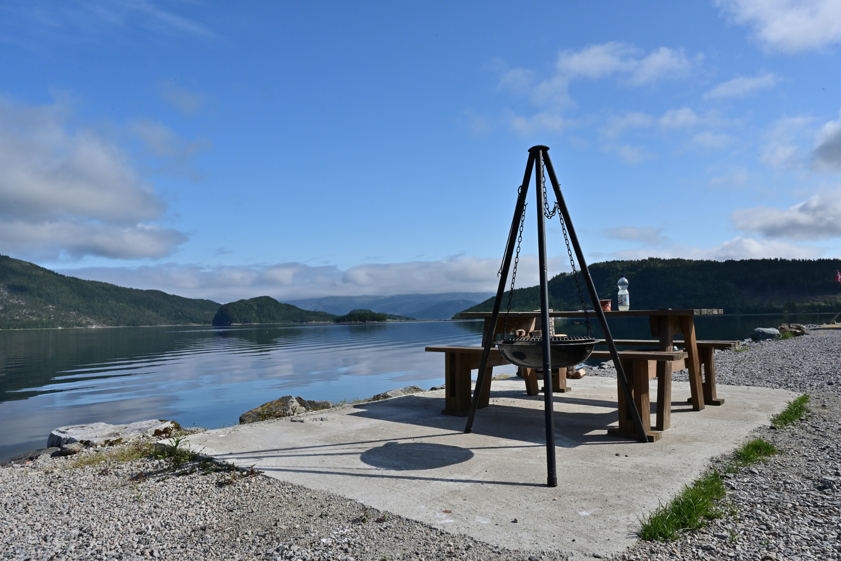 An diesem Tag war es in Terråk wärmer, als an vielen Orten in Deutschland