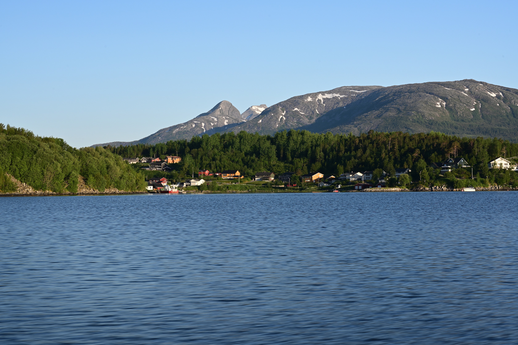 Terråk im Sonnenschein