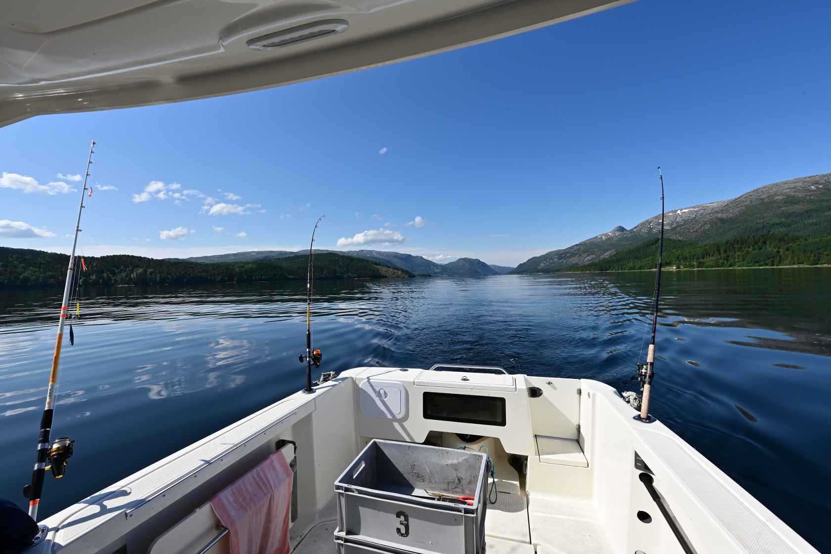 Wobbeln bei ruhigem Wasser